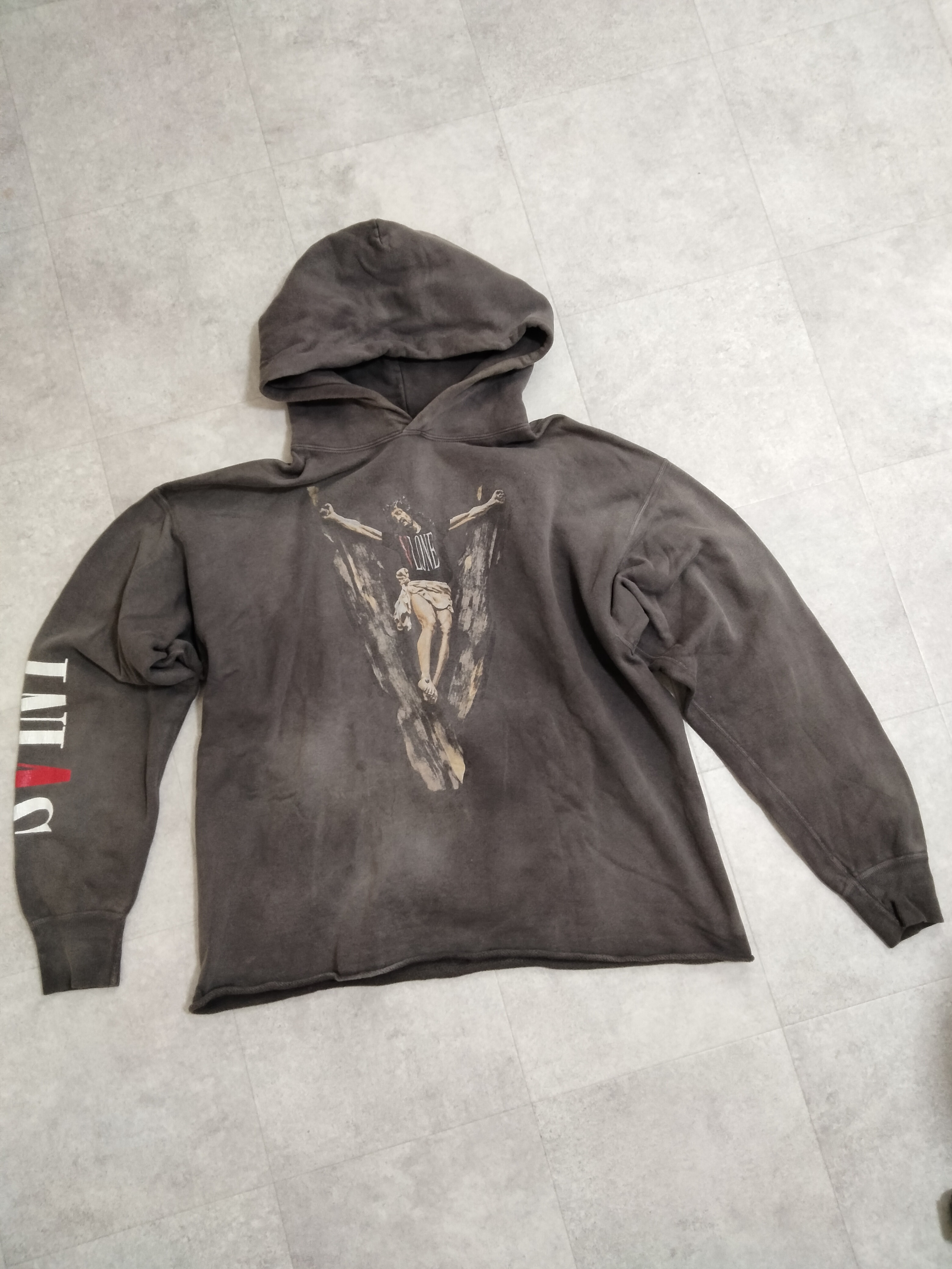 SAINT Mxxxxxx 22SS VLONE HOODIE "Black"