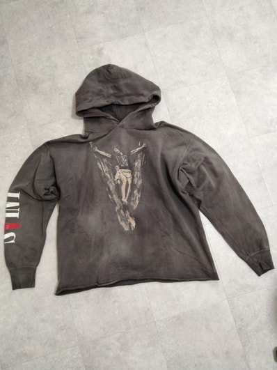 SAINT Mxxxxxx 22SS VLONE HOODIE "Black"