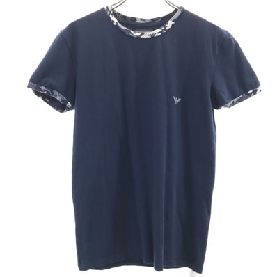 Emporio Armani エンポリオアルマーニ 半袖 Tシャツ M ネイビー UNDER WEAR