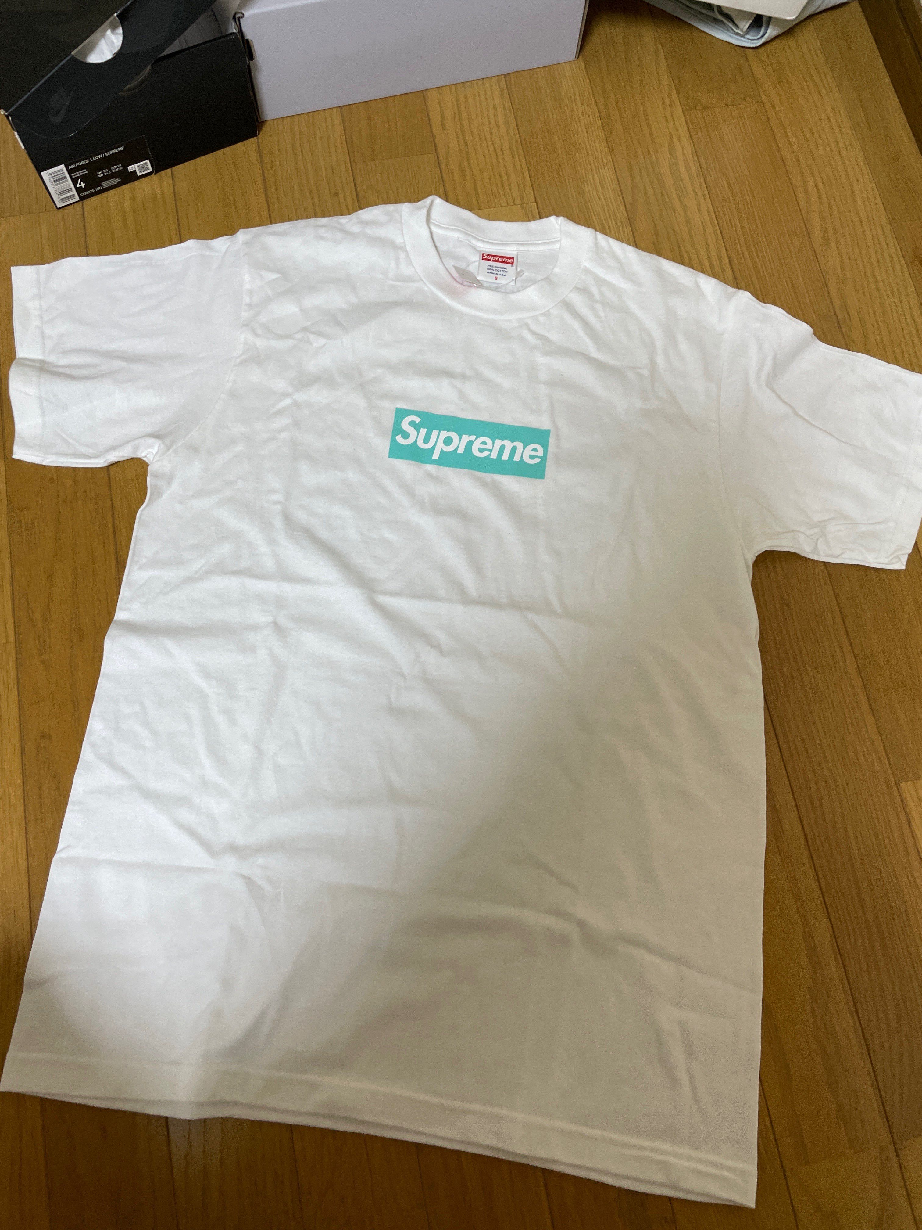 Supreme / Tiffany & Co. Box Logo Tee "White"