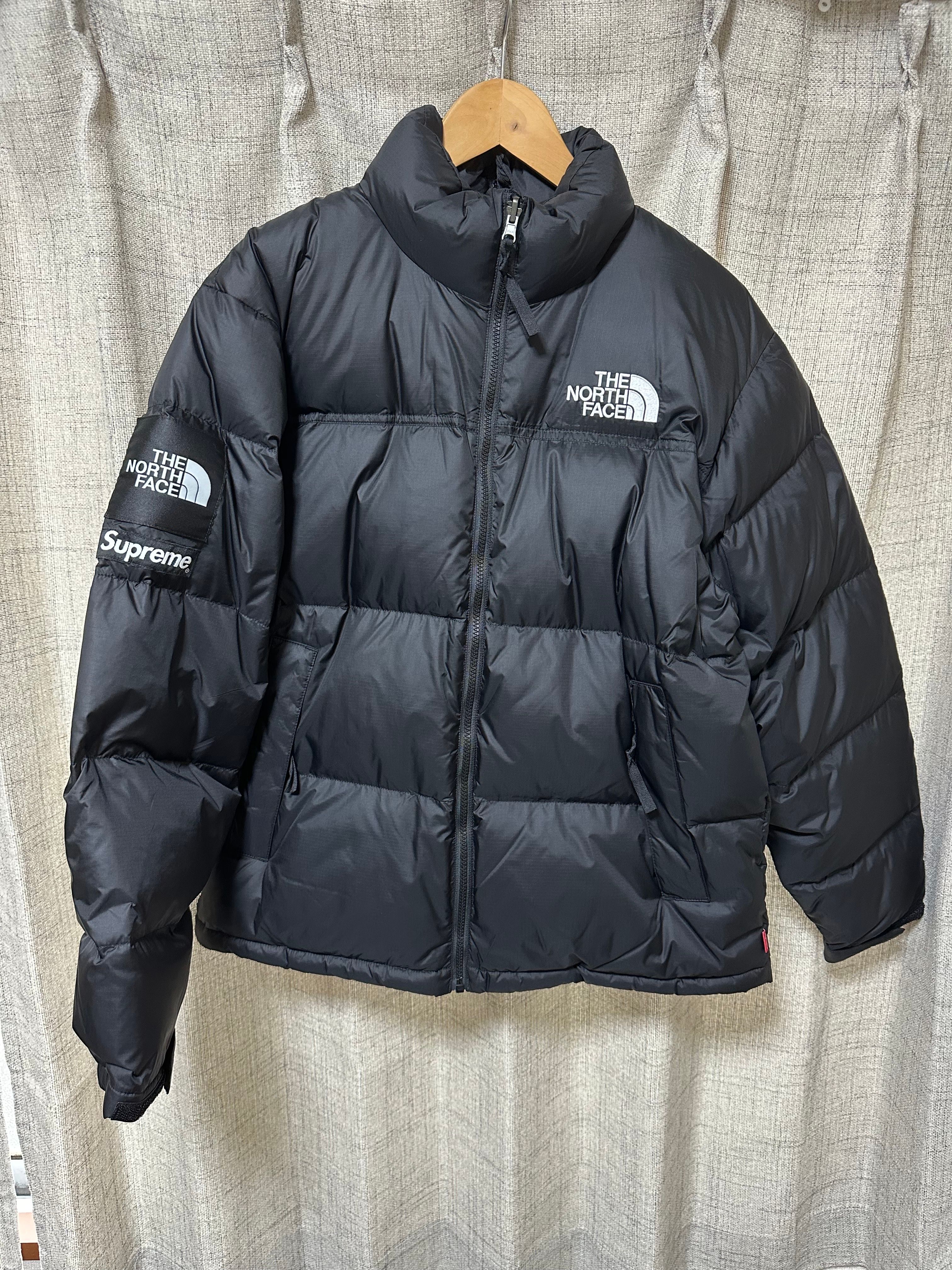 Supreme x The North Face Split Nuptse Jacket "Black" ND02400I / NF0A875F