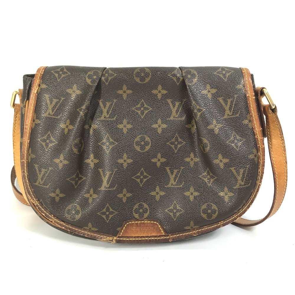 ルイヴィトン LOUIS VUITTON メニルモンタン PM M40474 モノグラム カバン 斜め掛け バッグ ショルダーバッグ モノグラムキャンバス ブラウン