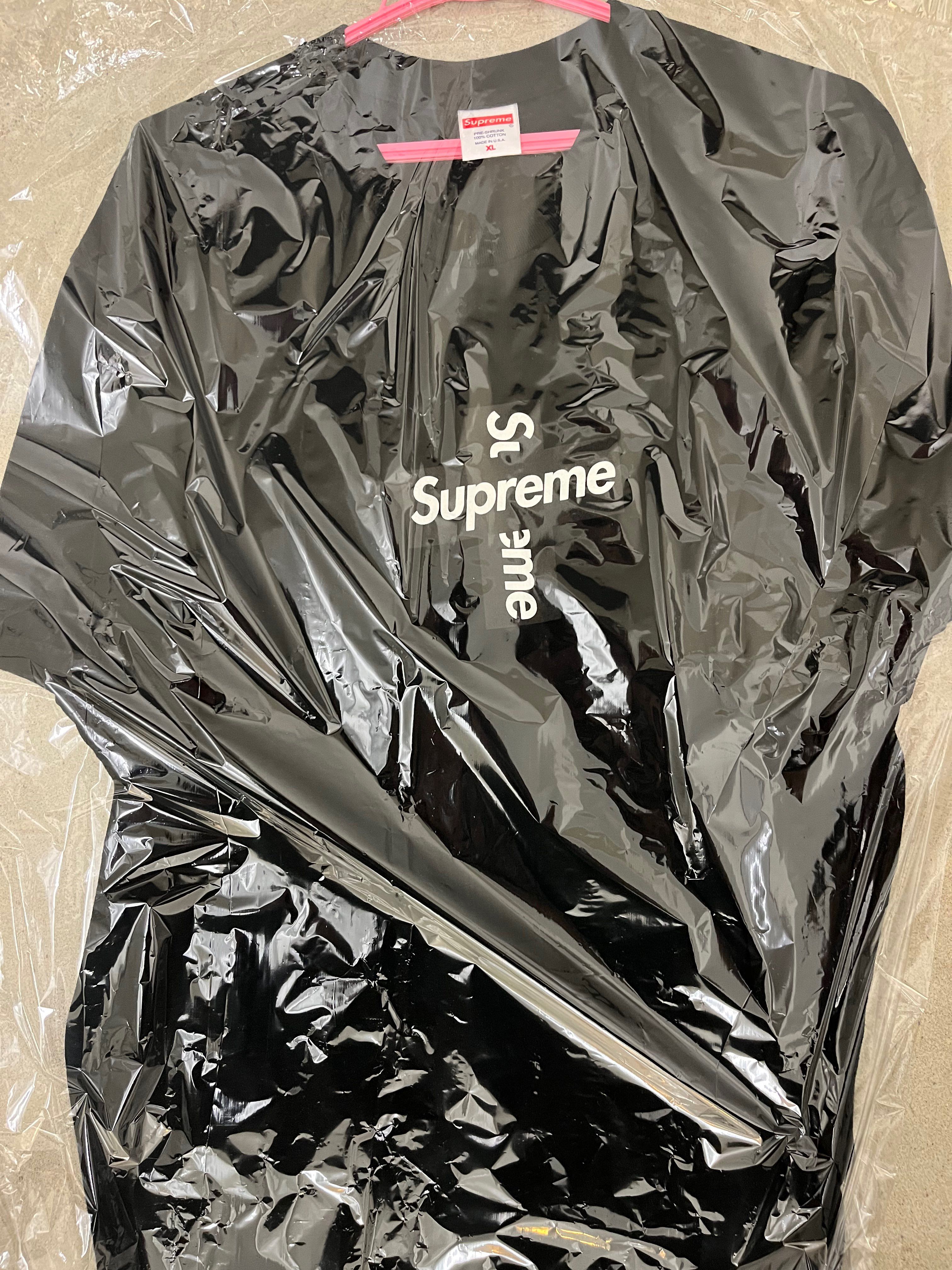 Supreme Cross Box Logo Tee "Black"