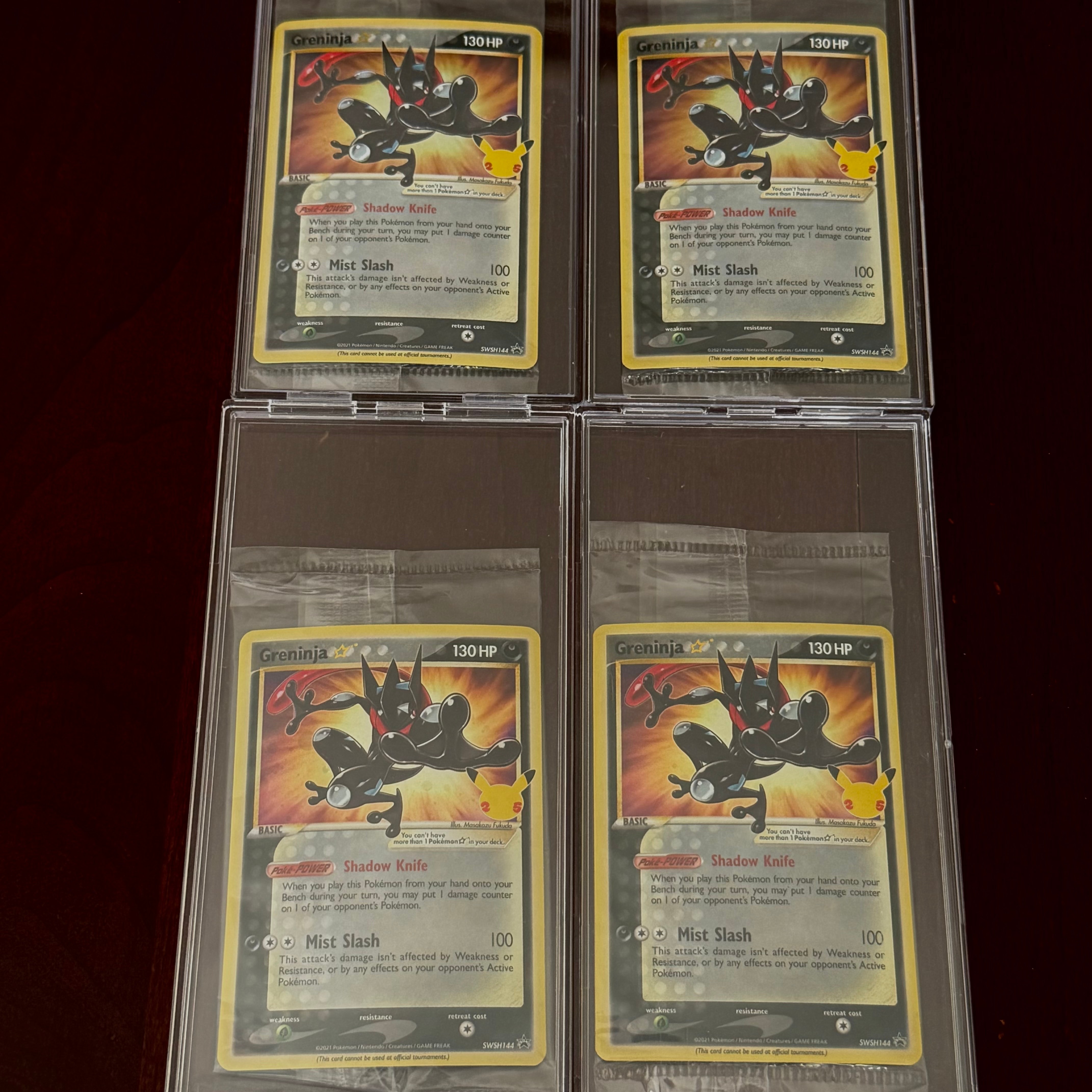 状態B】ゲッコウガ☆ P [SWSH144]【英語版】(ソード&シールド「セレブ