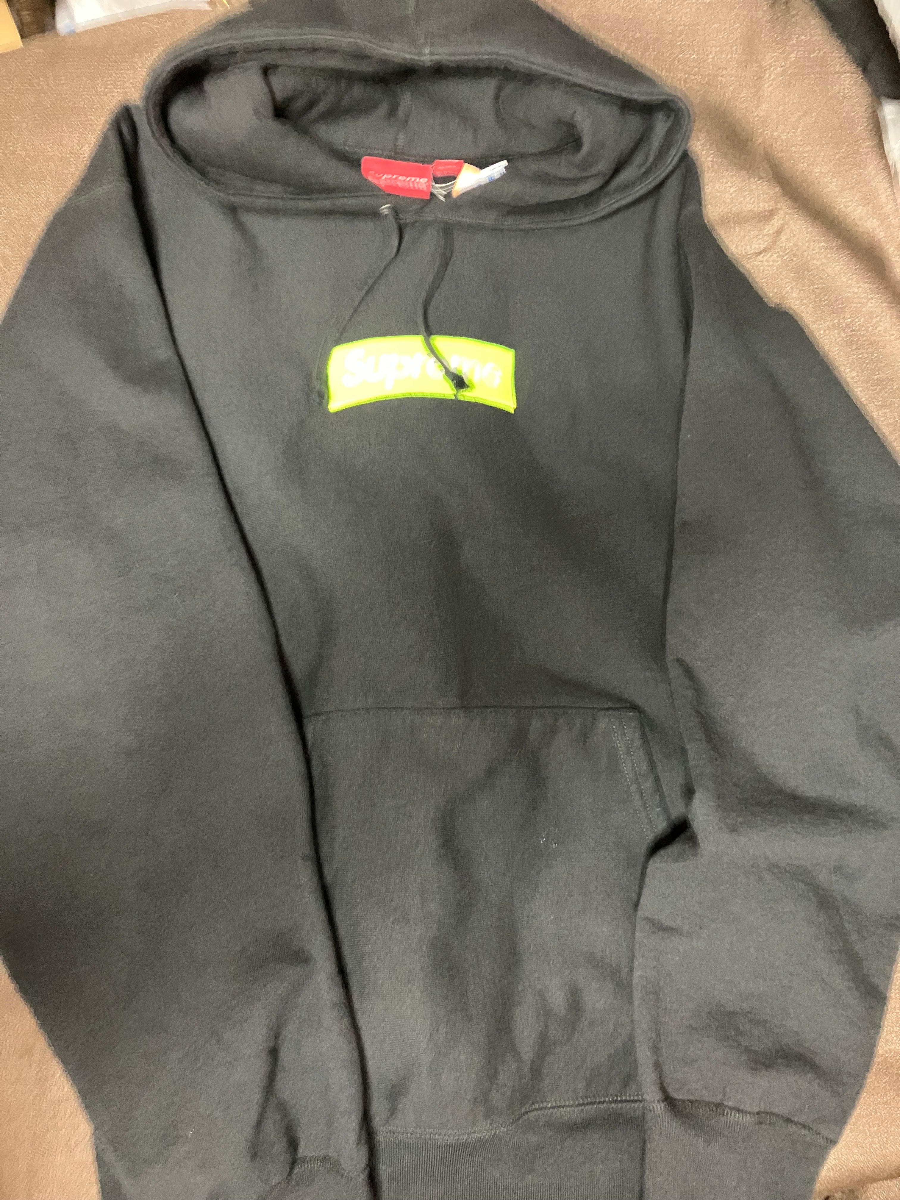 Supreme Box Logo Hooded Sweatshirt "Black" (17FW)