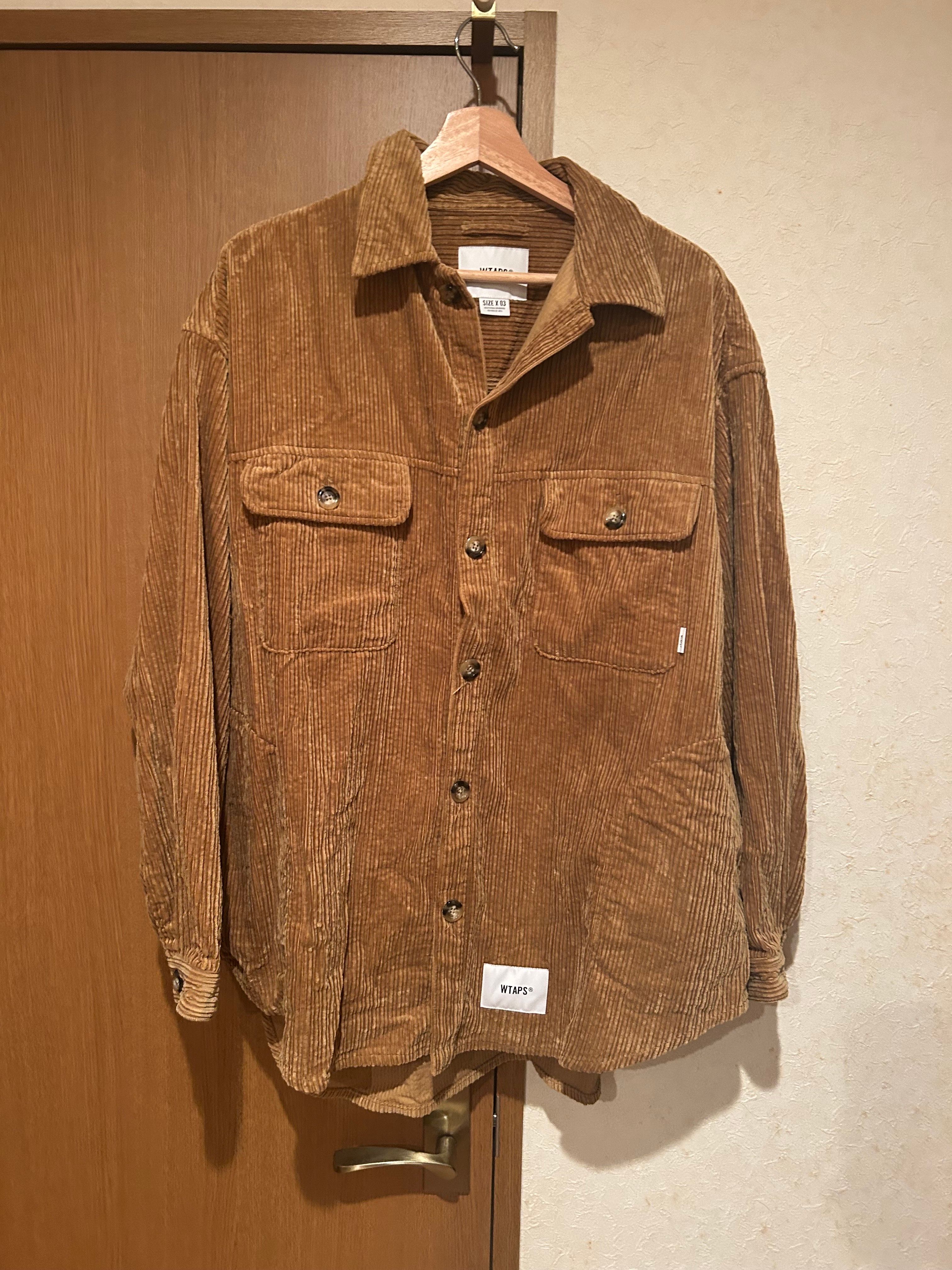 Wtaps WCPO / LS / COTTON. CORDUROY "Camel"