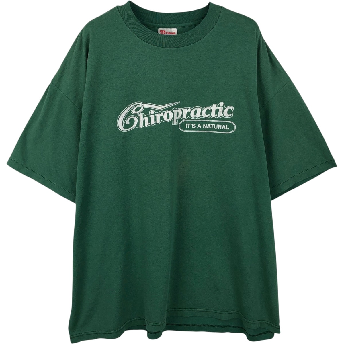 古着 90年代 ヘインズ Hanes HEAVYWEIGHT 50/50 アドバタイジングTシャツ USA製 メンズXL相当 ヴィンテージ/eaa654232