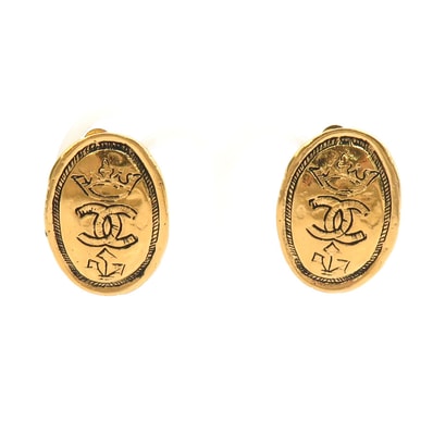 シャネル CHANEL イヤリング ココマーク メタル ゴールド レディース【中古】 e61991k