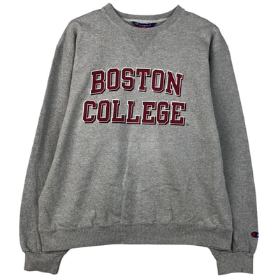 古着 チャンピオン Champion AUTHENTIC ATHLETICAPPAREL BOSTON ボストン大学 カレッジスウェットシャツ トレーナー メンズXL相当/eaa482356