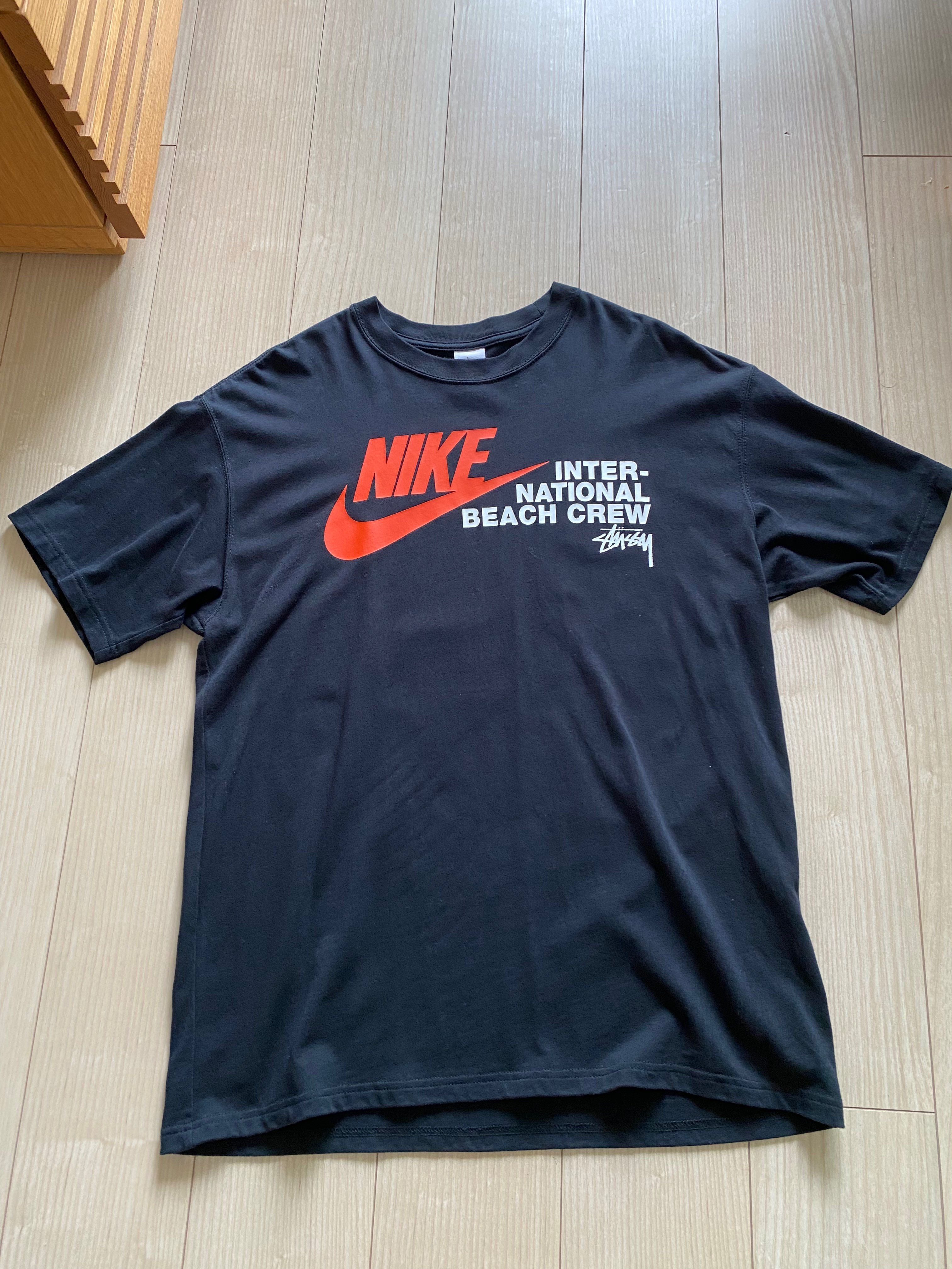 Nike x Stussy International Beach Crew T-Shirt "Black"