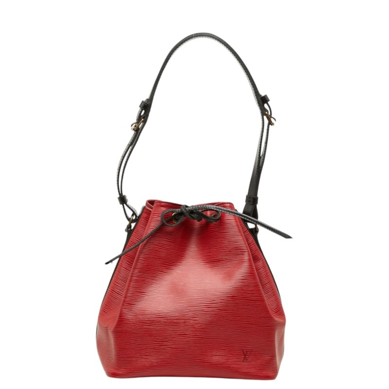 Louis Vuitton Petit Noe Epi Bi-color "Red/Black"