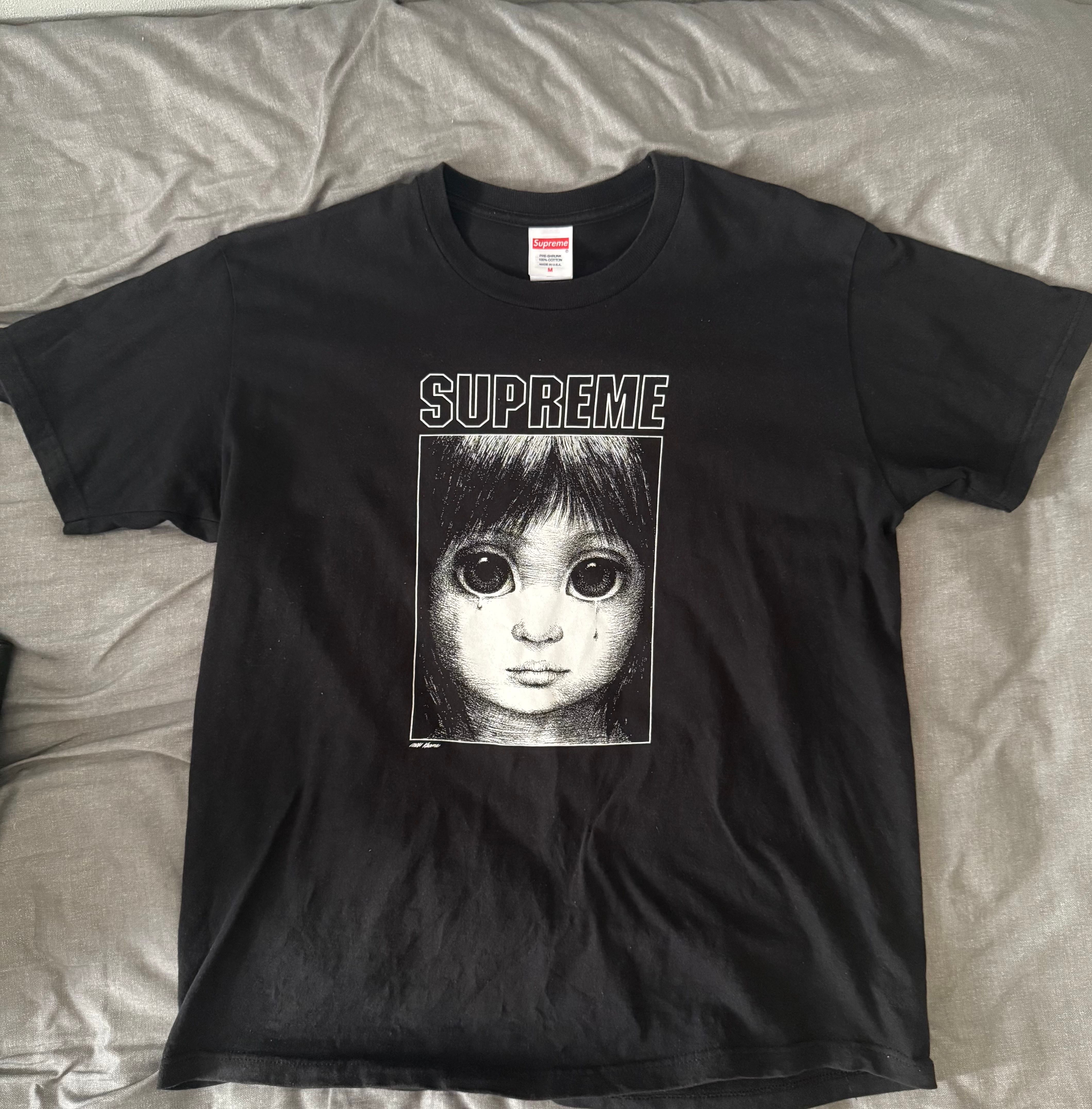 Supreme Margaret Keane Teardrop Tee "Black"