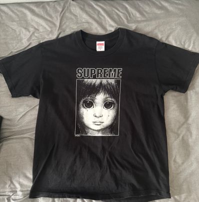 Supreme Margaret Keane Teardrop Tee "Black"