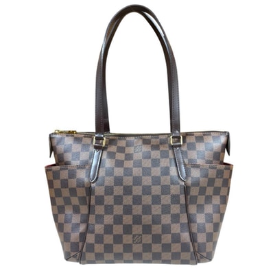 ルイヴィトン トータリーPM ダミエ トートバッグ ダミエキャンバス N41282 ブラウン レディース LOUIS VUITTON 中古