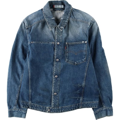 古着 00年代 リーバイス Levi's ENGINEERED エンジニアード ユーロモデル 70100-1655 デニムジャケット メンズL相当/eaa632504