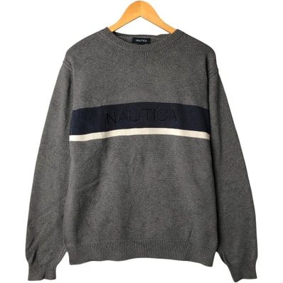 古着 00年代 ノーティカ NAUTICA コットンニットセーター メンズL相当/eaa582641