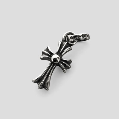 Chrome Hearts Cross Baby Fat Charm "Silver"