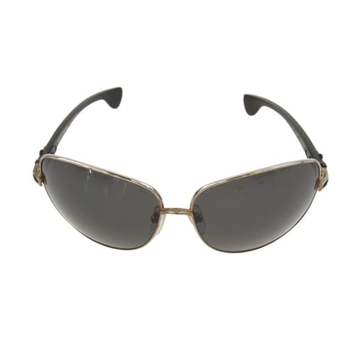 Chrome Hearts Twinkie Ebony Wood Temple Sunglasses "Brown/Black"