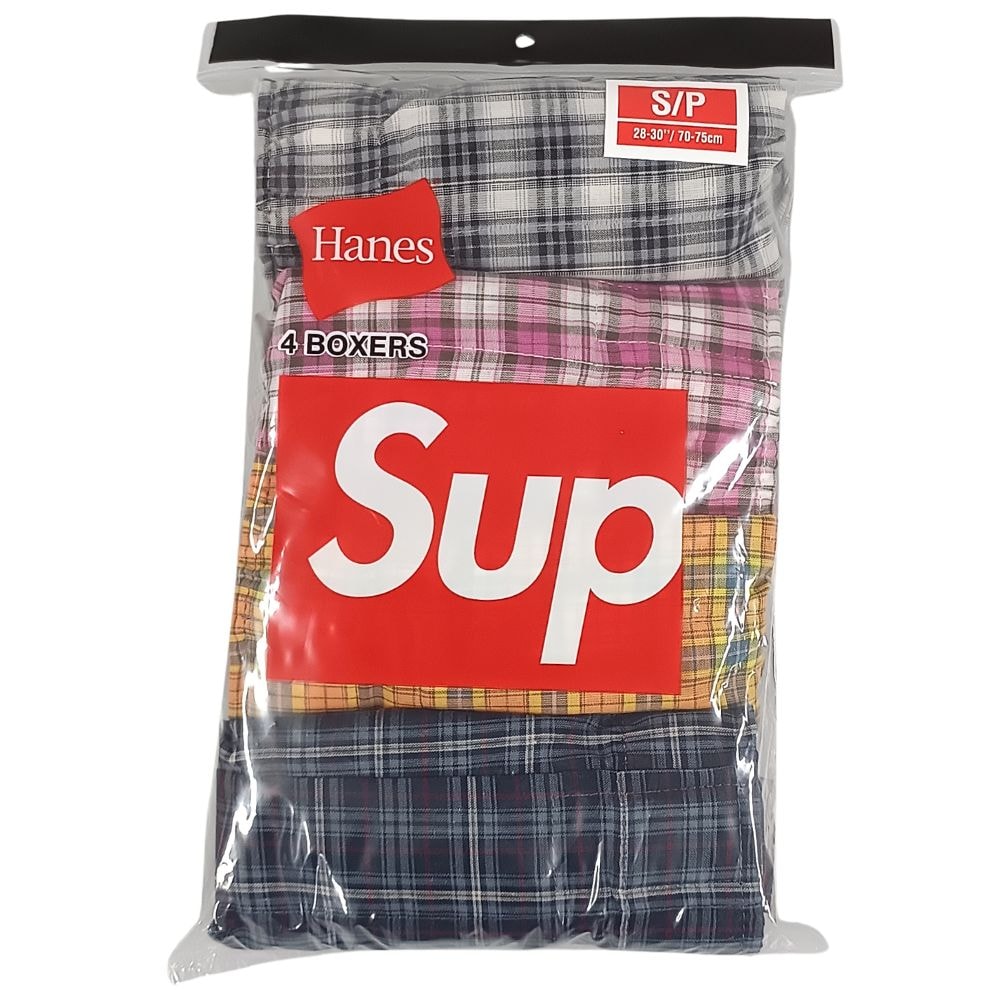 SUPREME シュプリーム 26AW HANES PLAID BOXERS (4 PACK) 45205