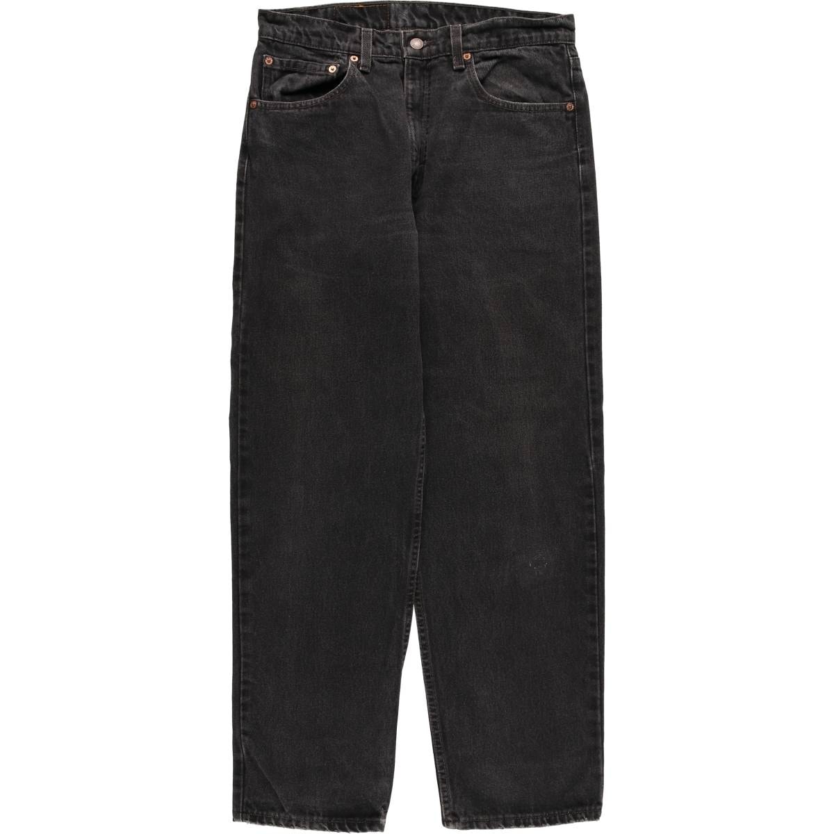古着 90年代 リーバイス Levi's 550-0260 ブラックデニム テーパードデニムパンツ USA製 メンズw32相当 ヴィンテージ/evb031802