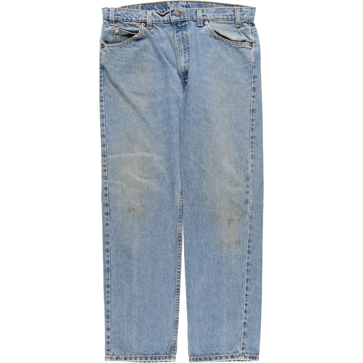 古着 90年代 リーバイス Levi's 505 REGULAR FIT STRAIGHT LEG オレンジタブ テーパードデニムパンツ USA製 メンズw36相当 ヴィンテージ/eaa585643