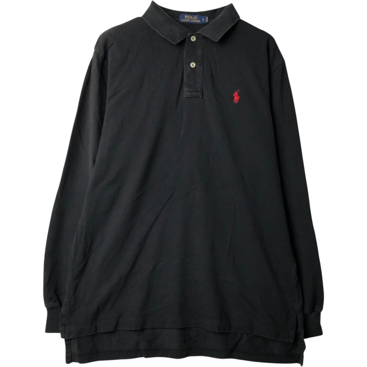 古着 ラルフローレン Ralph Lauren POLO RALPH LAUREN 長袖 ポロシャツ メンズL相当/eaa619263