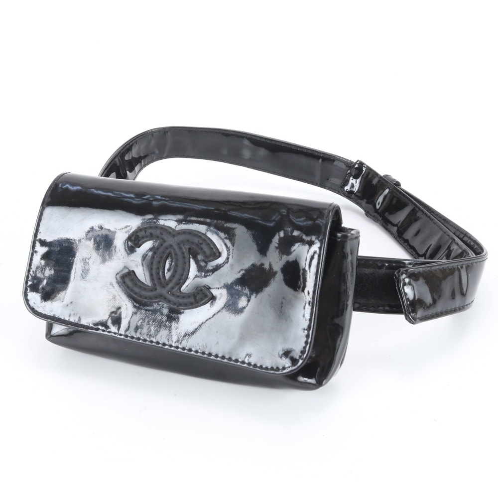 ■美品 シャネル ココマークボディバッグ レザー