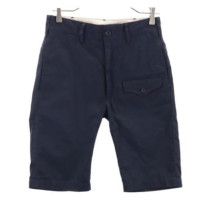 Engineered Garments エンジニアードガーメンツ USA製 コットン ショートパンツ w28 紺 NEW YORK