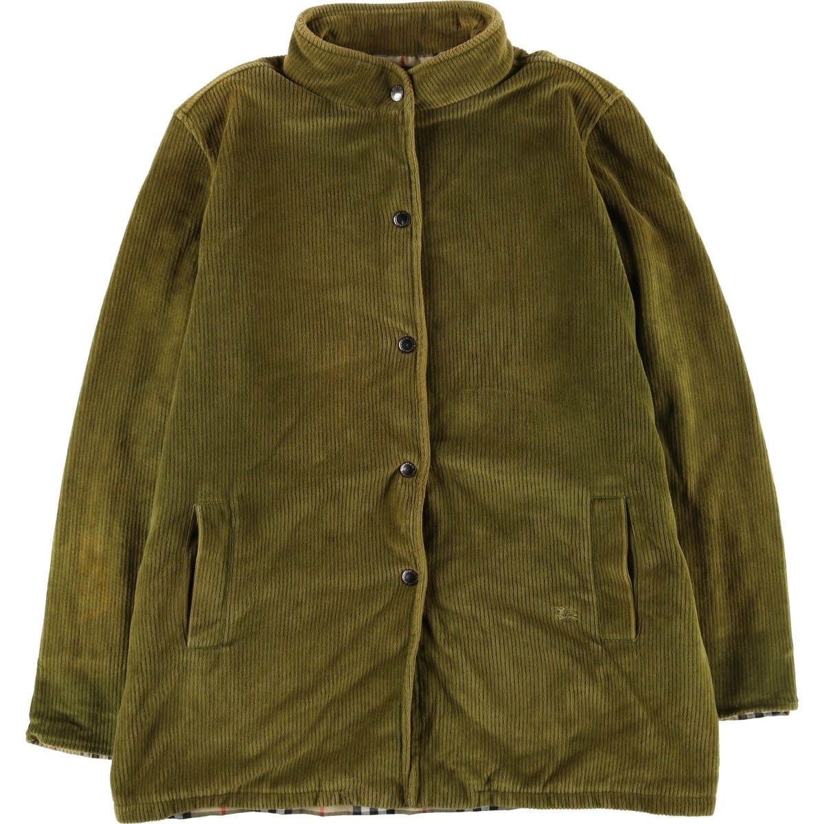 古着 バーバリー Burberry's BURBERRY LONDON 中綿入り コーデュロイジャケット レディースL相当/eaa599384