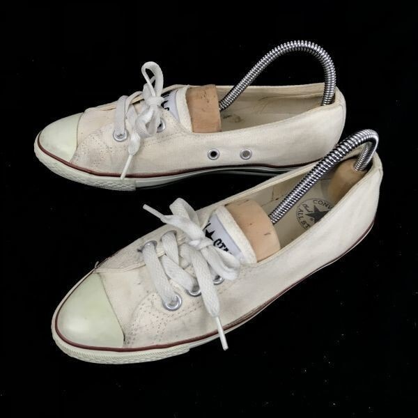 CONVERSE/コンバース★オールスター/ポインテッドトゥ/ローカットスニーカー【22.0/オフホワイト】◆G-53