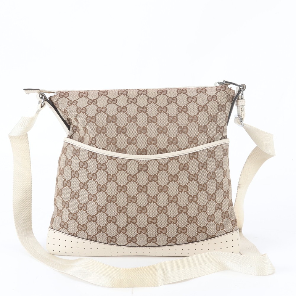 ■美品 グッチ GGキャンバス 145857 ショルダーバッグ