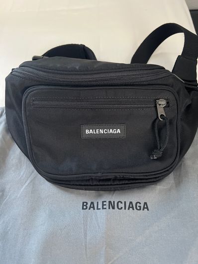 Balenciaga Explorer Belt Pack "Black"