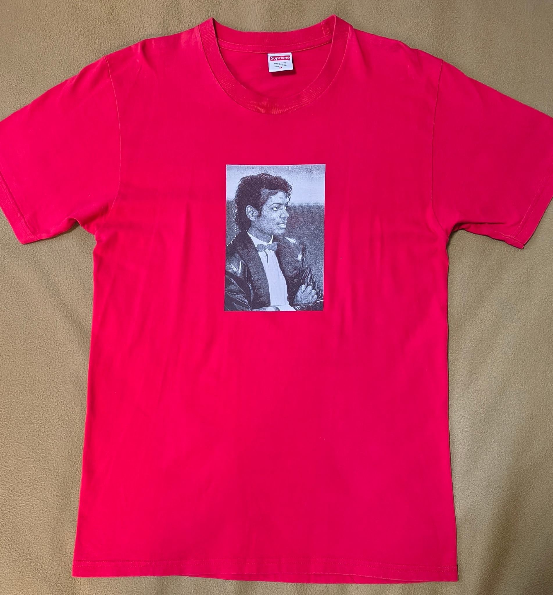 Supreme Michael Jackson Tee "Red"