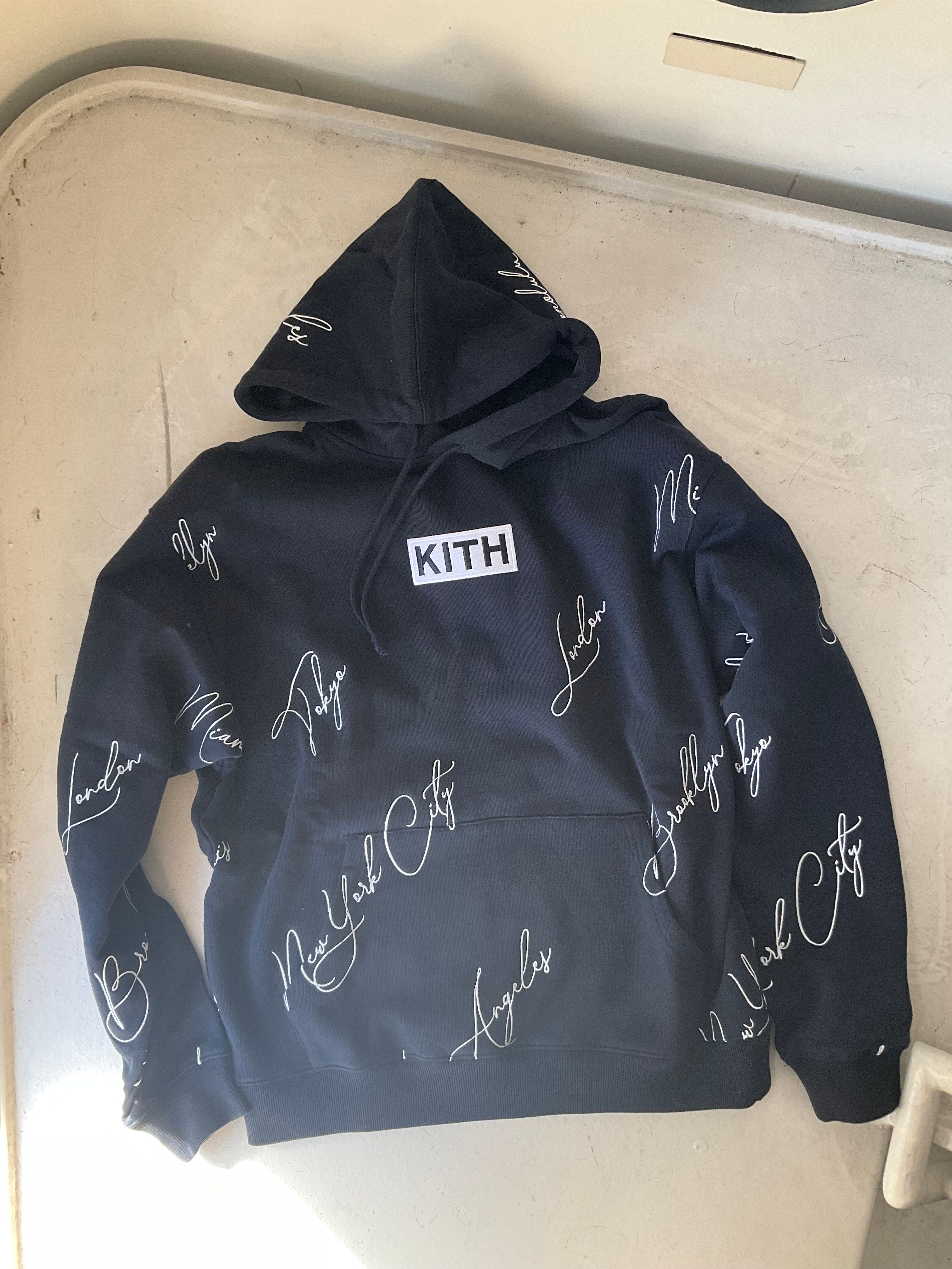 Kith City Script Hoodie "Nocturnal"