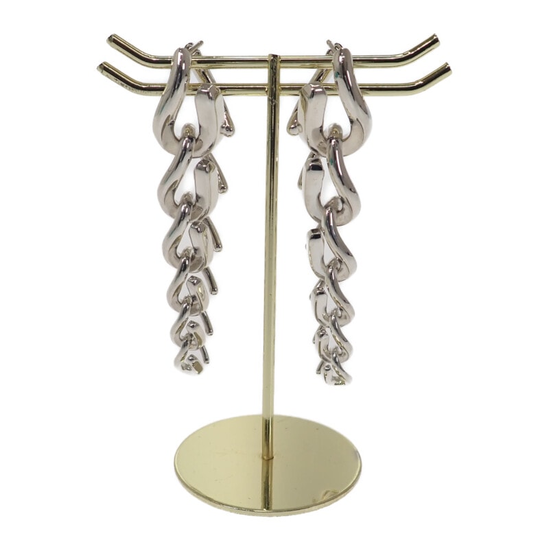 Tiffany & Co. Tiffany Forge Drop Link Earrings in High-Polished "Silver"