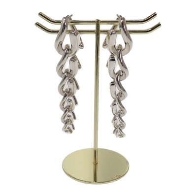 Tiffany & Co. Tiffany Forge Drop Link Earrings in High-Polished "Silver"