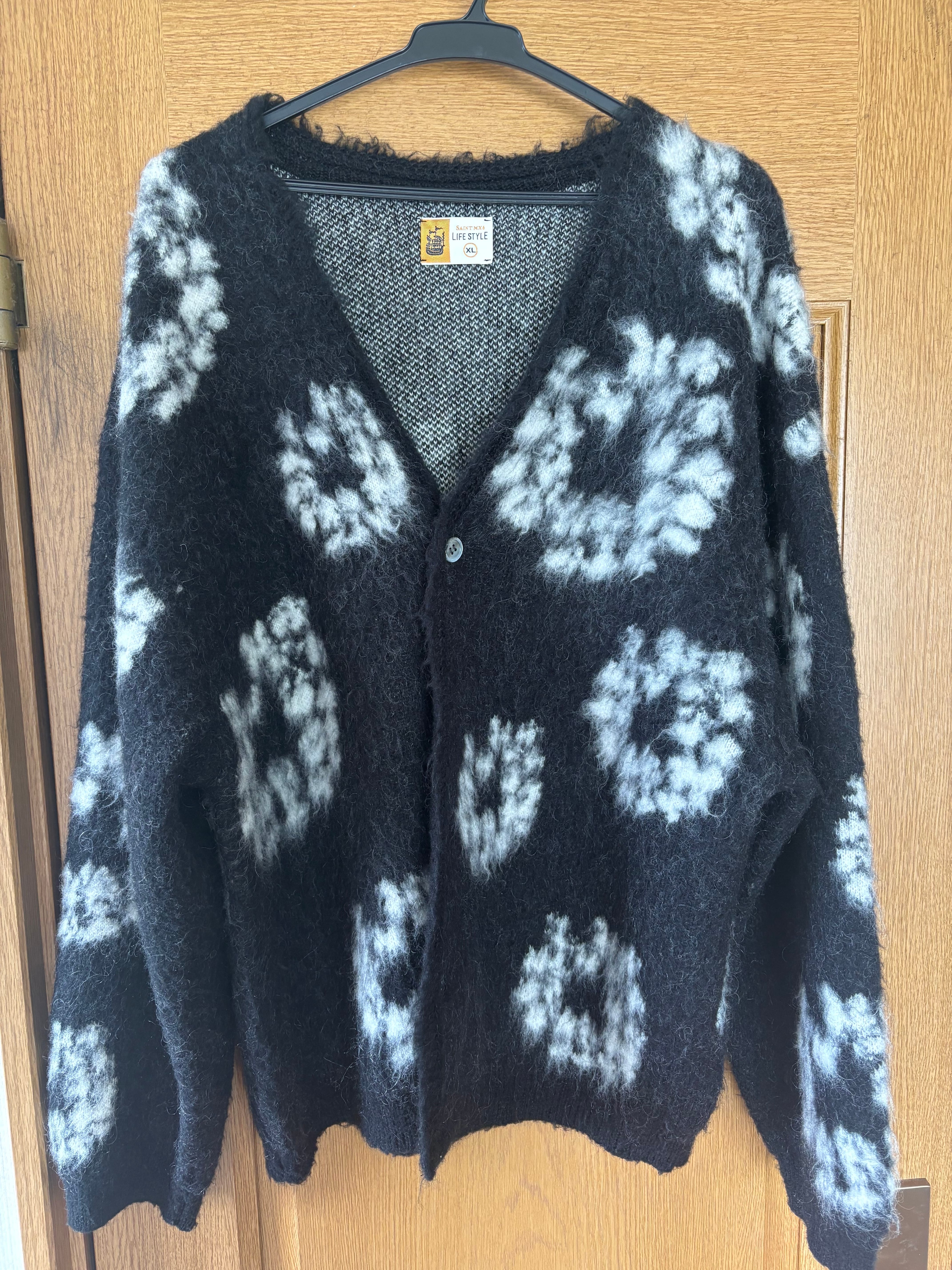 SAINT Mxxxxxx x Denim Tears DT_Mh Cardigan_CT Wreath 