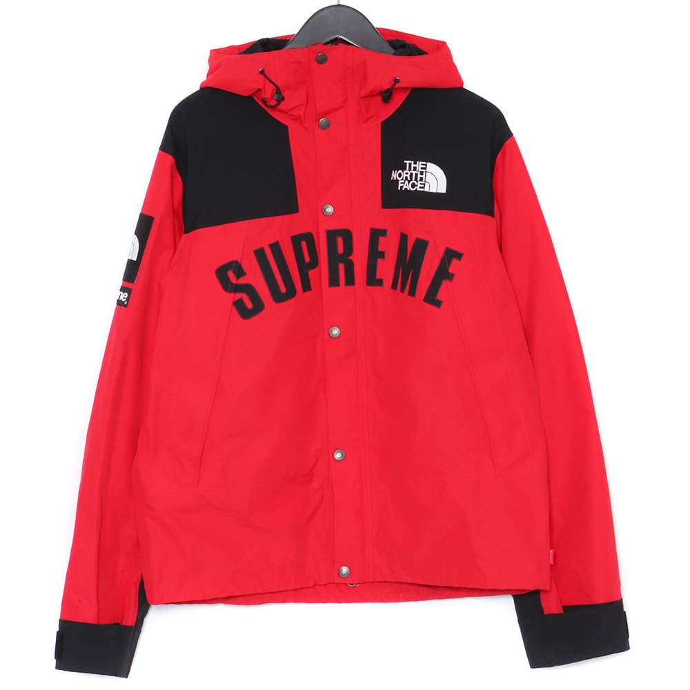 Supreme x The North Face Arc Logo Mountain Parka "Red"