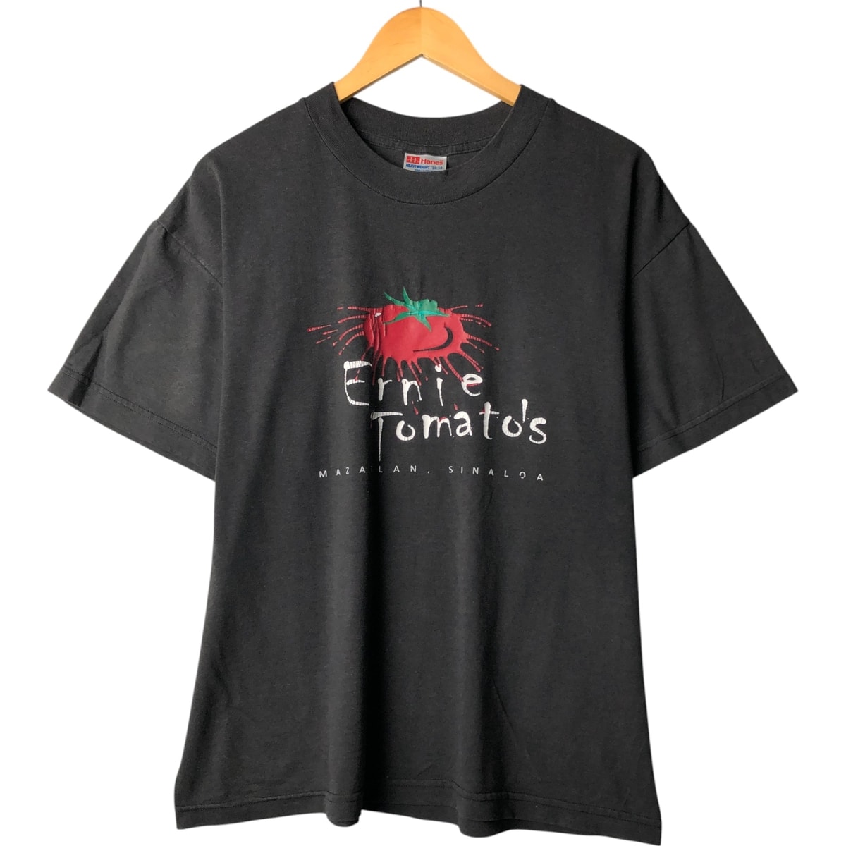 古着 90~00年代 ヘインズ Hanes HEAVYWEIGHT 50/50 アドバタイジングTシャツ USA製 メンズL相当/eaa565749