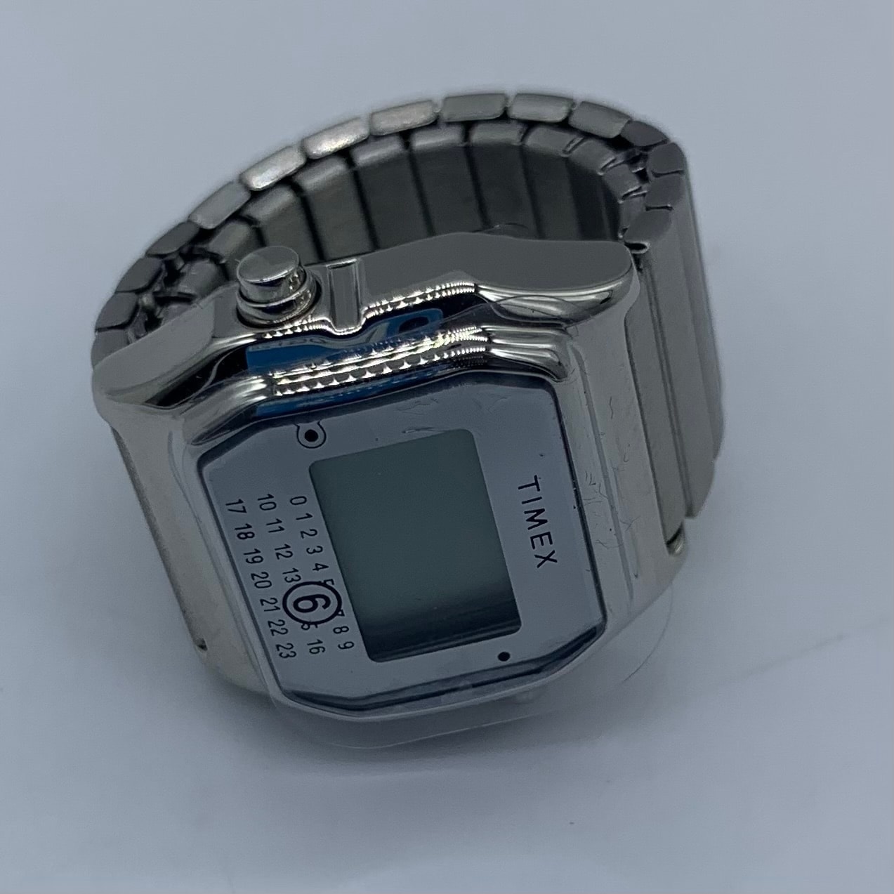 TIMEX x MM6 Maison Margiela T80 Ring Watch "Silver"
