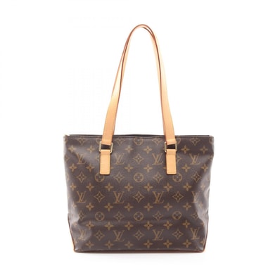 ルイ・ヴィトン LOUIS VUITTON カバピアノ ショルダーバッグ バッグ PVCコーティングキャンバス レザー モノグラム レディース ブラウン系 M51148 【中古】