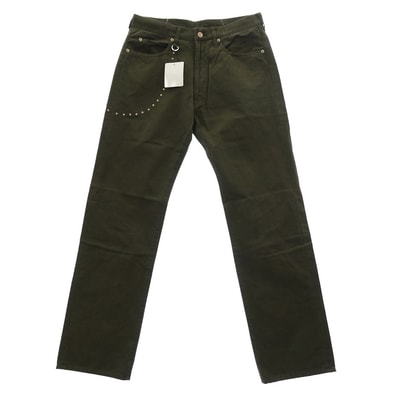 SOPHNET. ソフネット パンツ SOPH-45067 スタッズ パンツ カーキ系 L【中古】