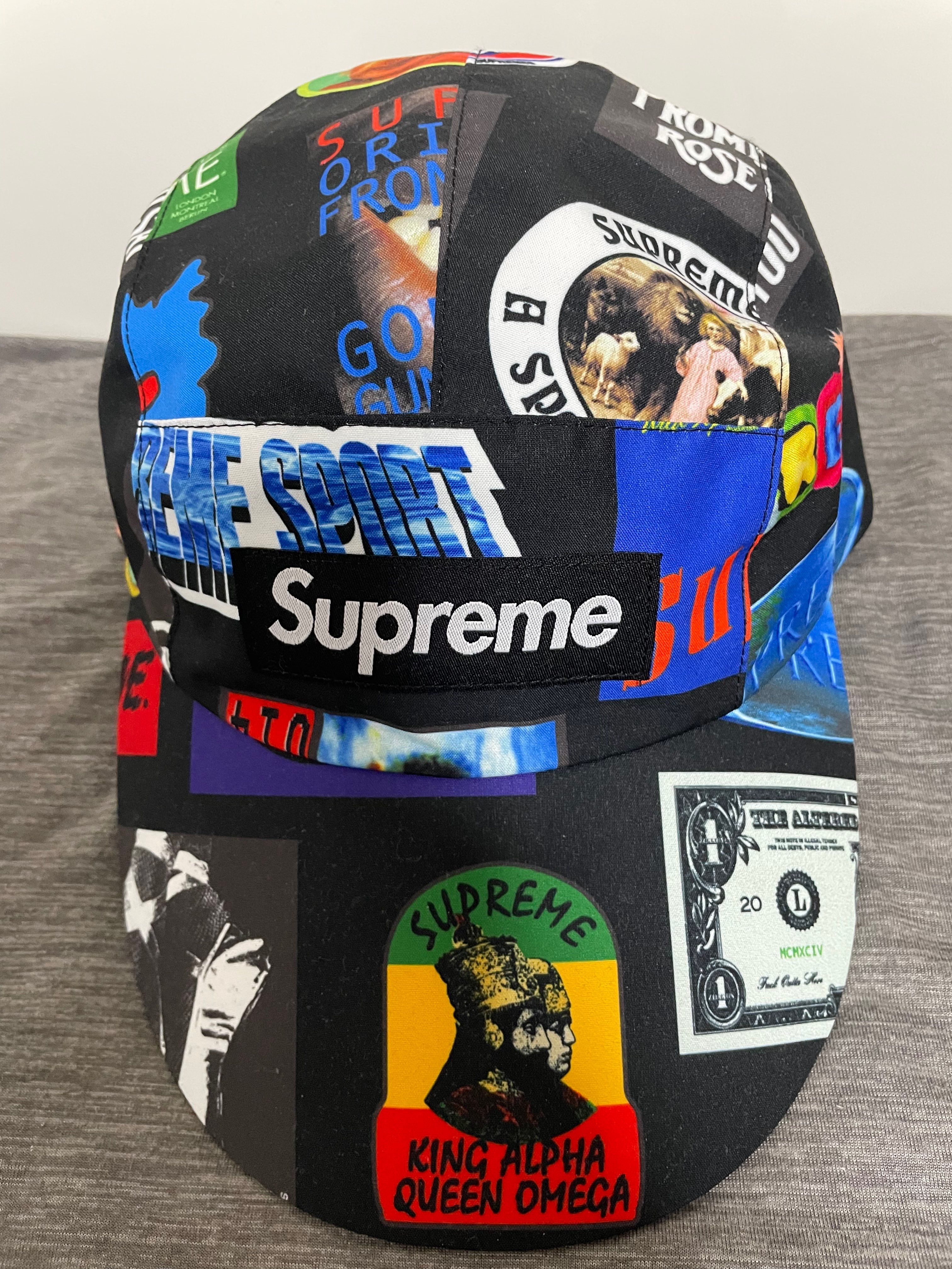 Supreme GORE-TEX Long Bill Camp Cap "Black Stickers"