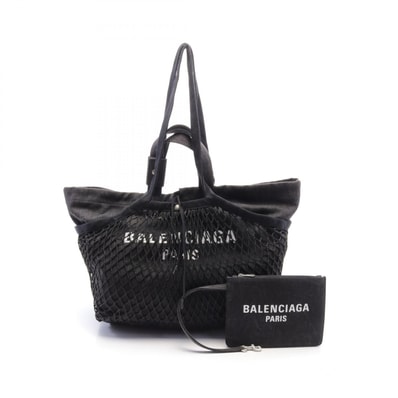バレンシアガ BALENCIAGA 24/7 TOTE MEDIUM 2WAY トートバッグ バッグ キャンバス レディース ブラック系 7918092AA471069 【新品】