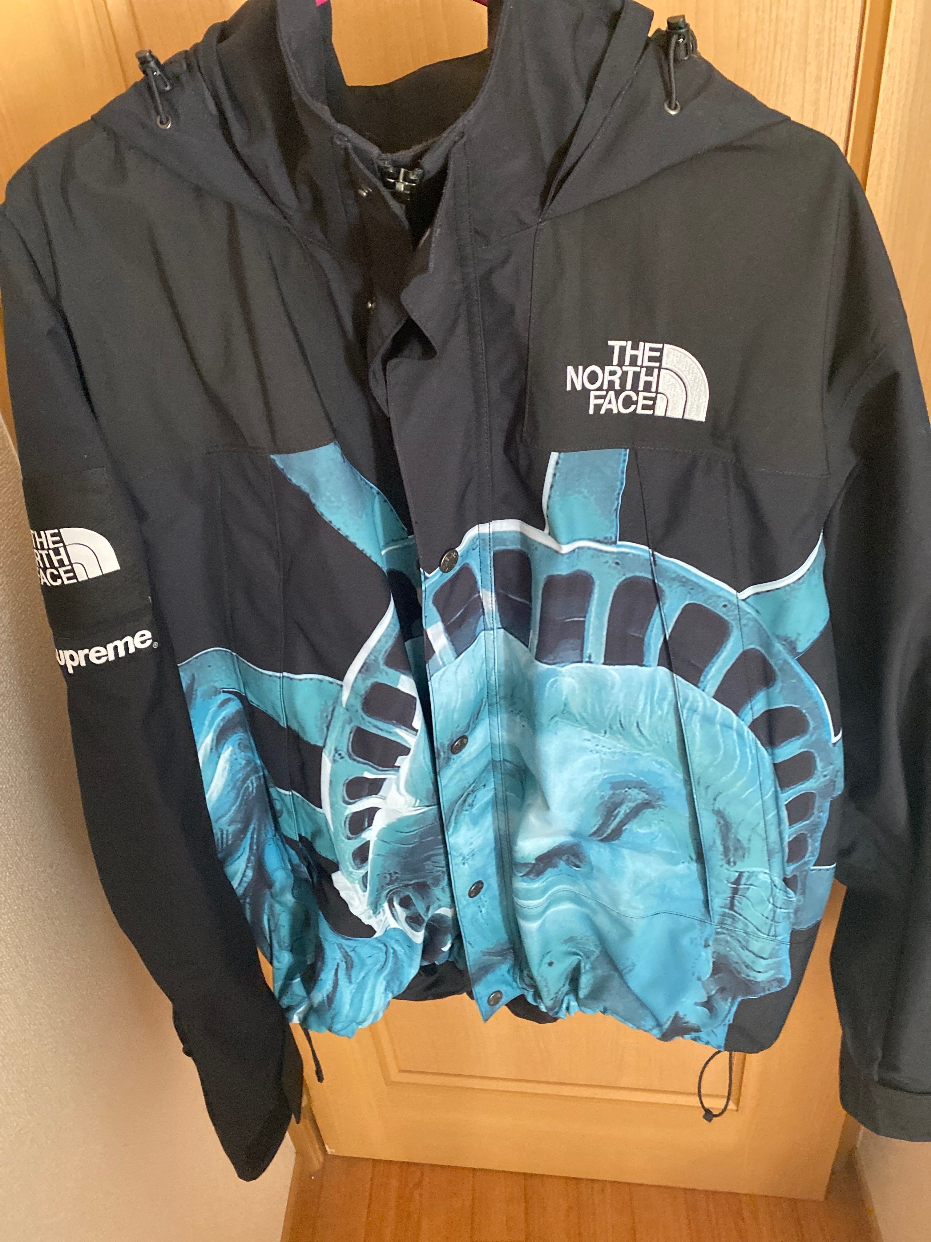 Supreme x The North Face Statue of Liberty Mountain Jacket "Black"