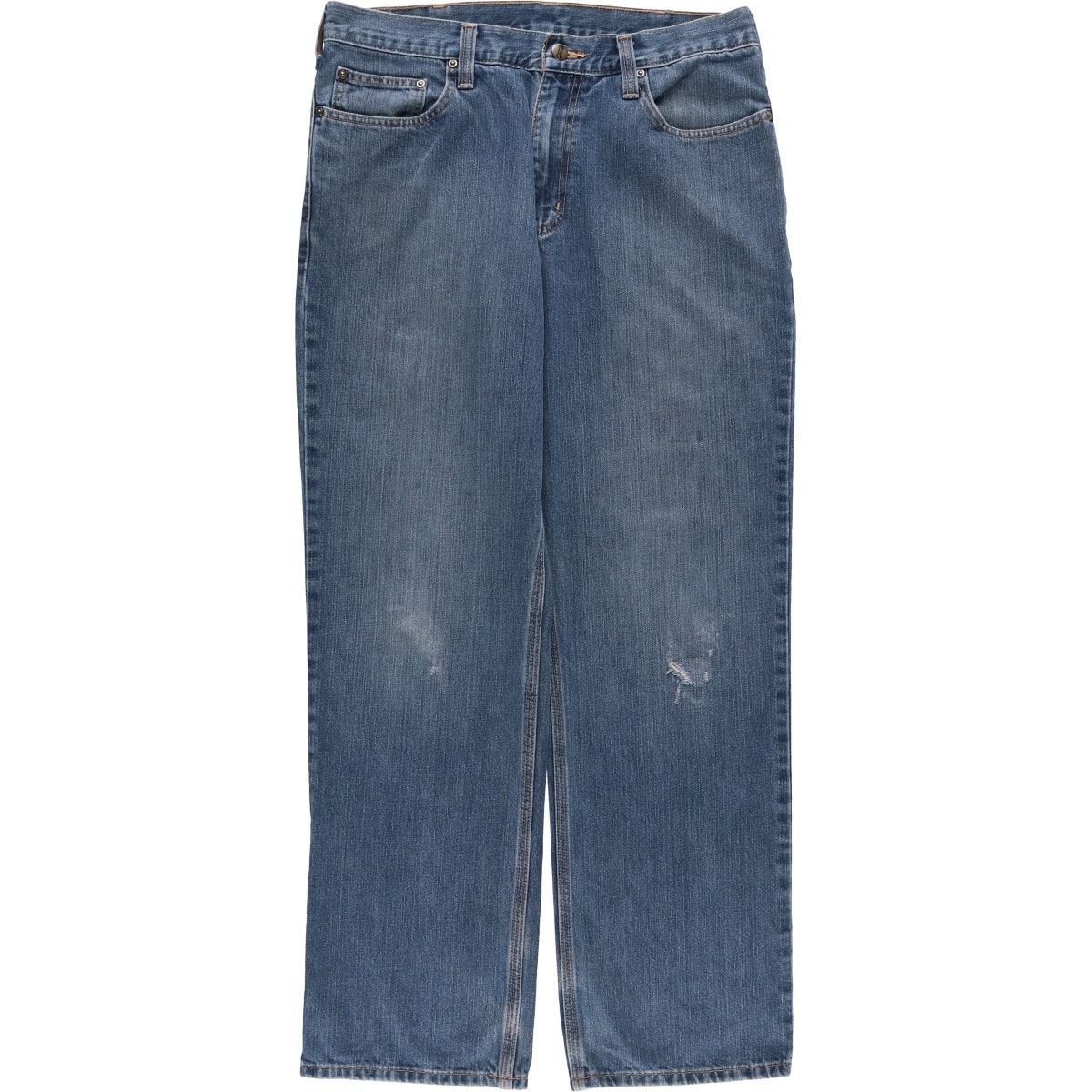 古着 カーハート Carhartt RELAXED FIT ストレートデニムパンツ メンズw34相当/eaa594663