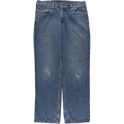 古着 カーハート Carhartt RELAXED FIT ストレートデニムパンツ メンズw34相当/eaa594663