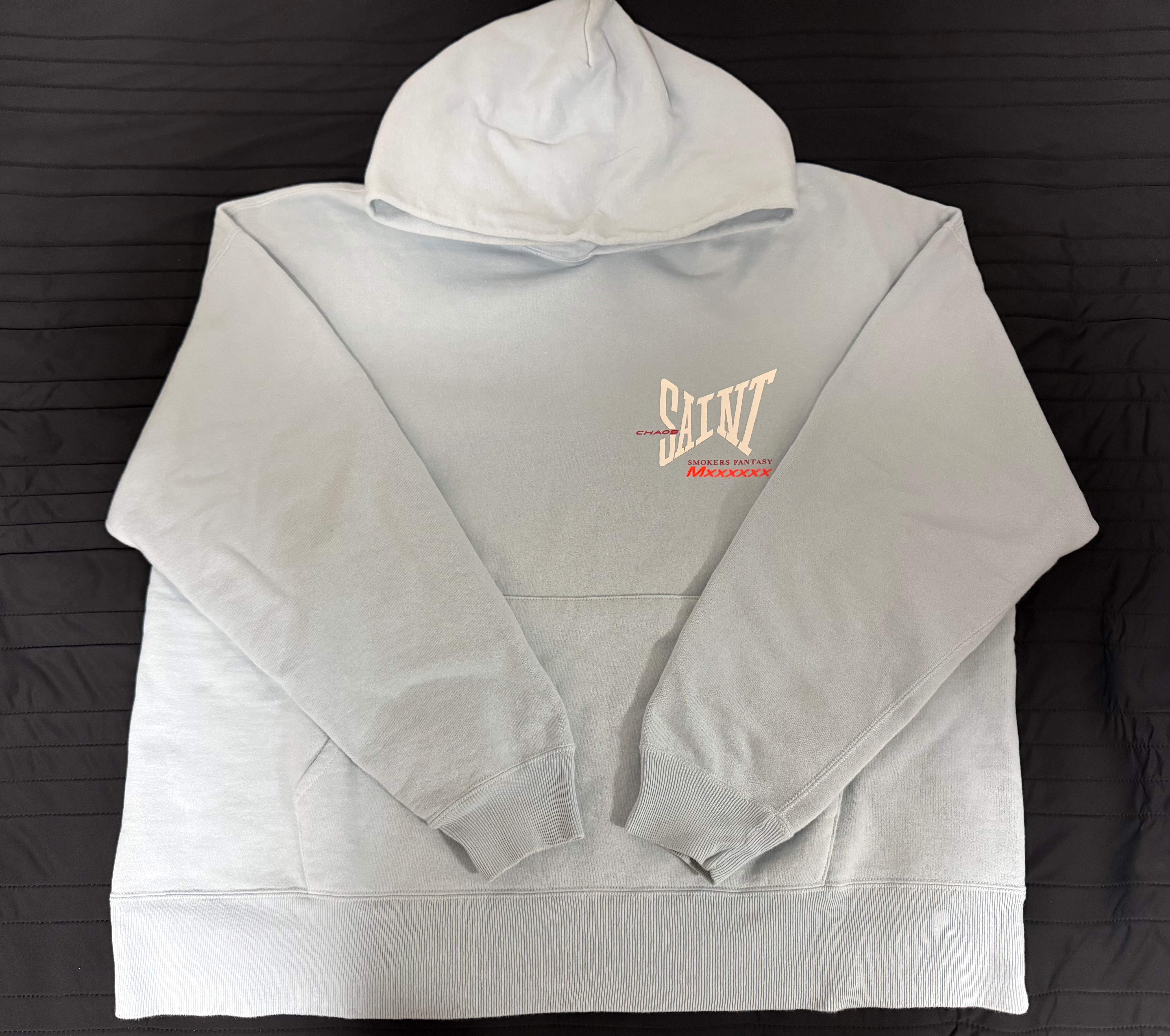 SAINT Mxxxxxx Hoodie/Ribon Saint "Blue"