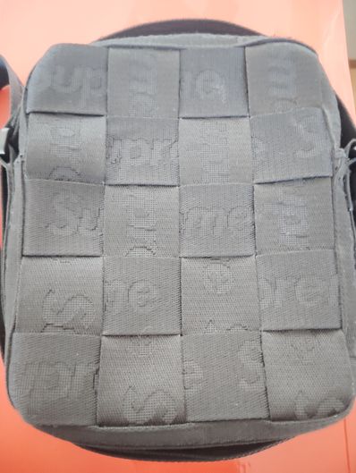 Supreme Woven Shoulder Bag "Black" (24SS)