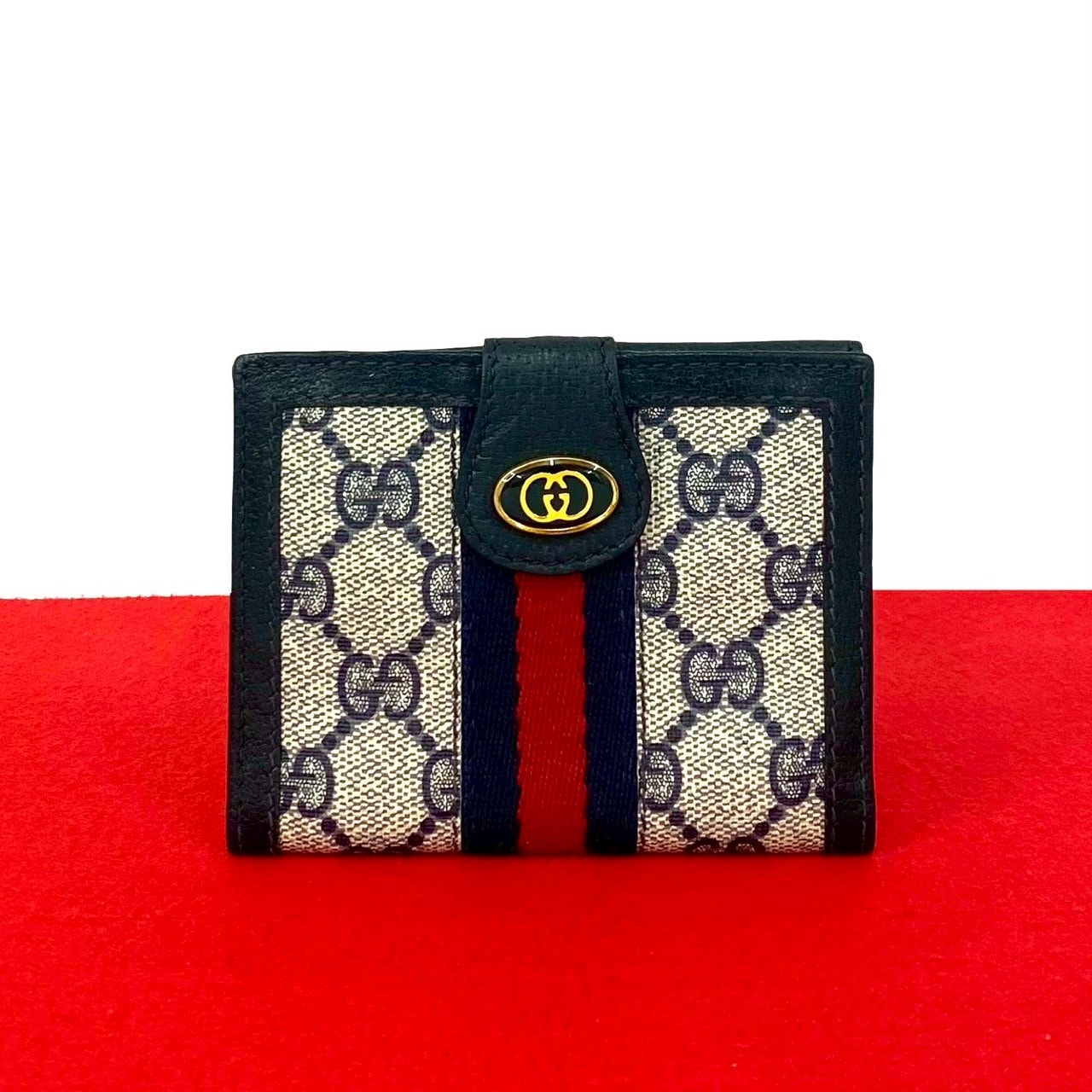 B (目立った傷や汚れなし)】GUCCI グッチ シェリーライン GG ロゴ 柄